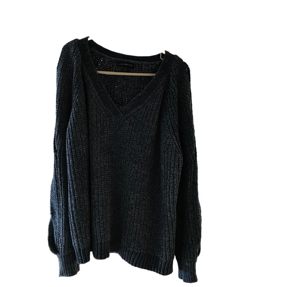 Lane Bryant Plus Size Soft Medium Blue Sweater - Picture 3 of 6